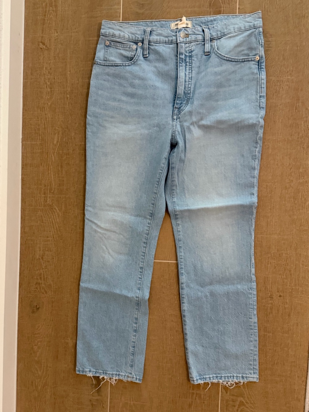 Madewell Light Wash Denim Jeans
